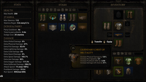 Screenshot z Darkblade Ascent