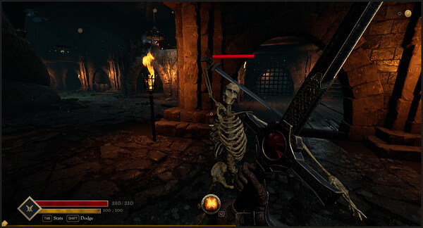 Screenshot z Darkblade Ascent