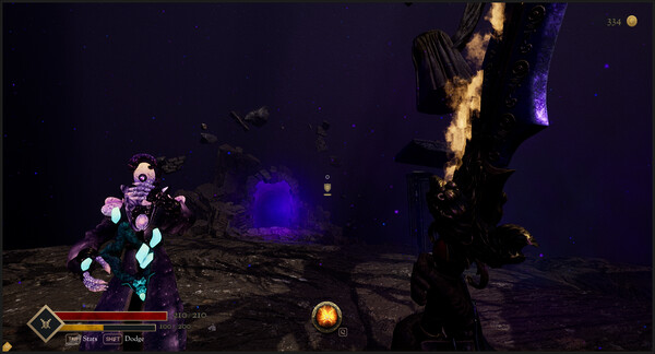 Screenshot z Darkblade Ascent