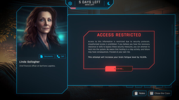 NoirNet: The Neon Enigma screenshot 4