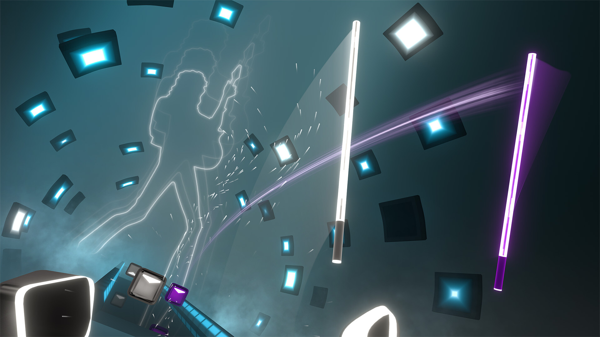 Beat Saber - Queen - Stone Cold Crazyのスクリーンショット 1