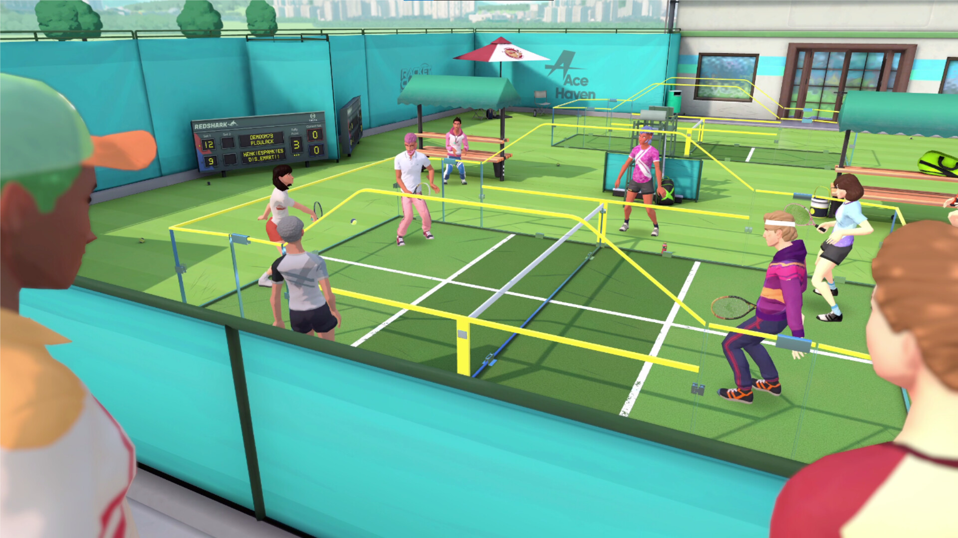 #1. Racket Club (Steam) 由: Resolution Games