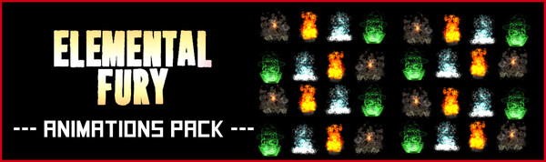 RPG Maker MV - Elemental Fury Animations Pack