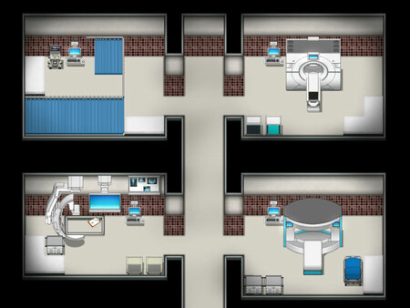 RPG Maker MV - KR Modern Hospital Tileset screenshot 7