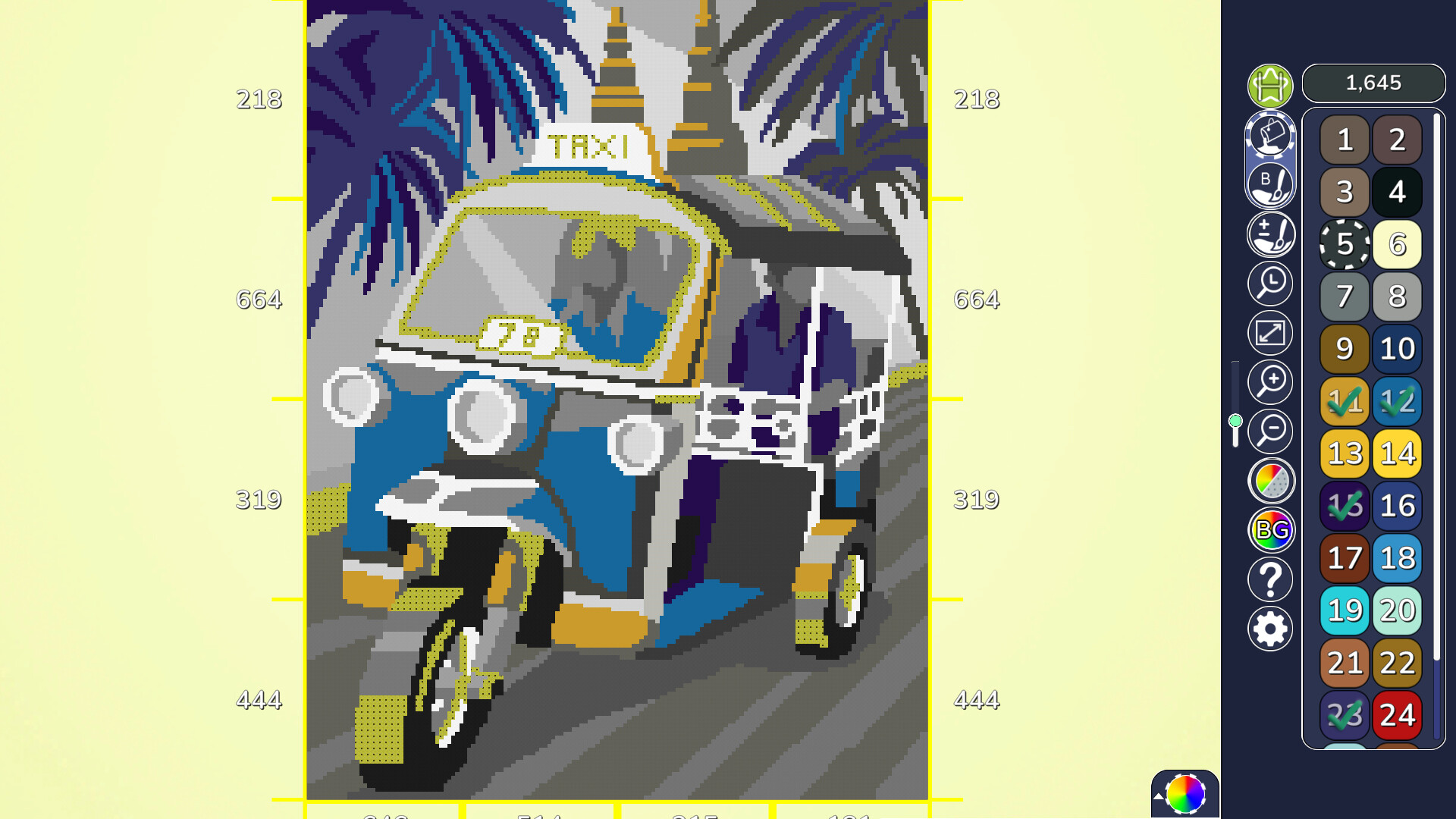 #3. Paint by Pixel 2 (Steam) 来自: Boomzap Inc