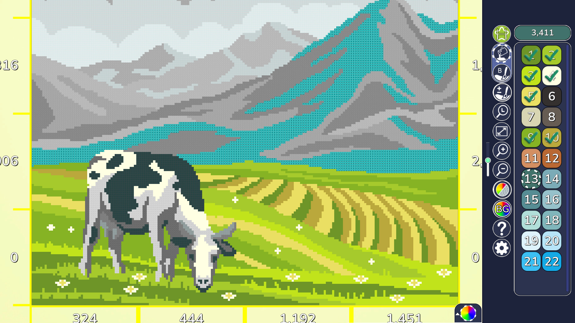 #4. Paint by Pixel 2 (Steam) 来自: Boomzap Inc