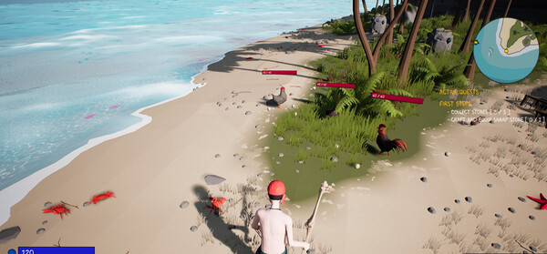 Mysterious battlefield.