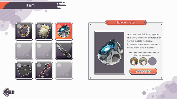 Tyrano Builder - Visual Novel GUI Pack #3 Color-Red [kopanda UI]