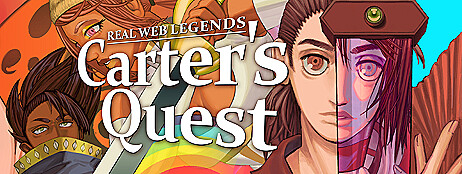REAL WEB LEGENDS: Carter's Quest cover art
