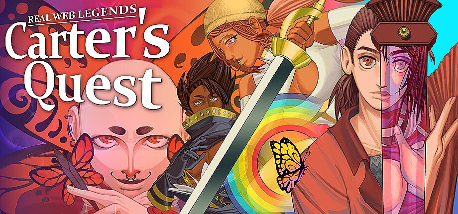REAL WEB LEGENDS: Carter's Quest cover art
