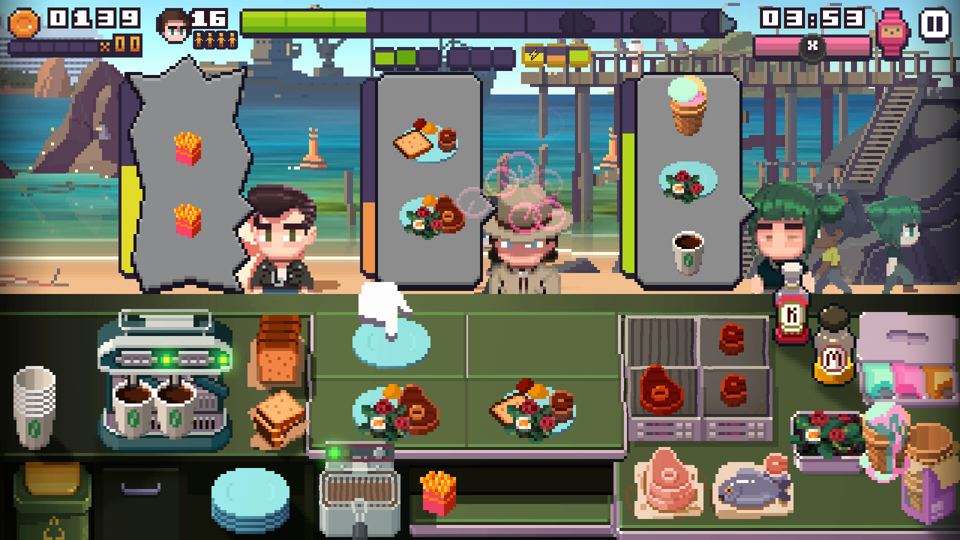 screenshot of Pixel Cafe 8