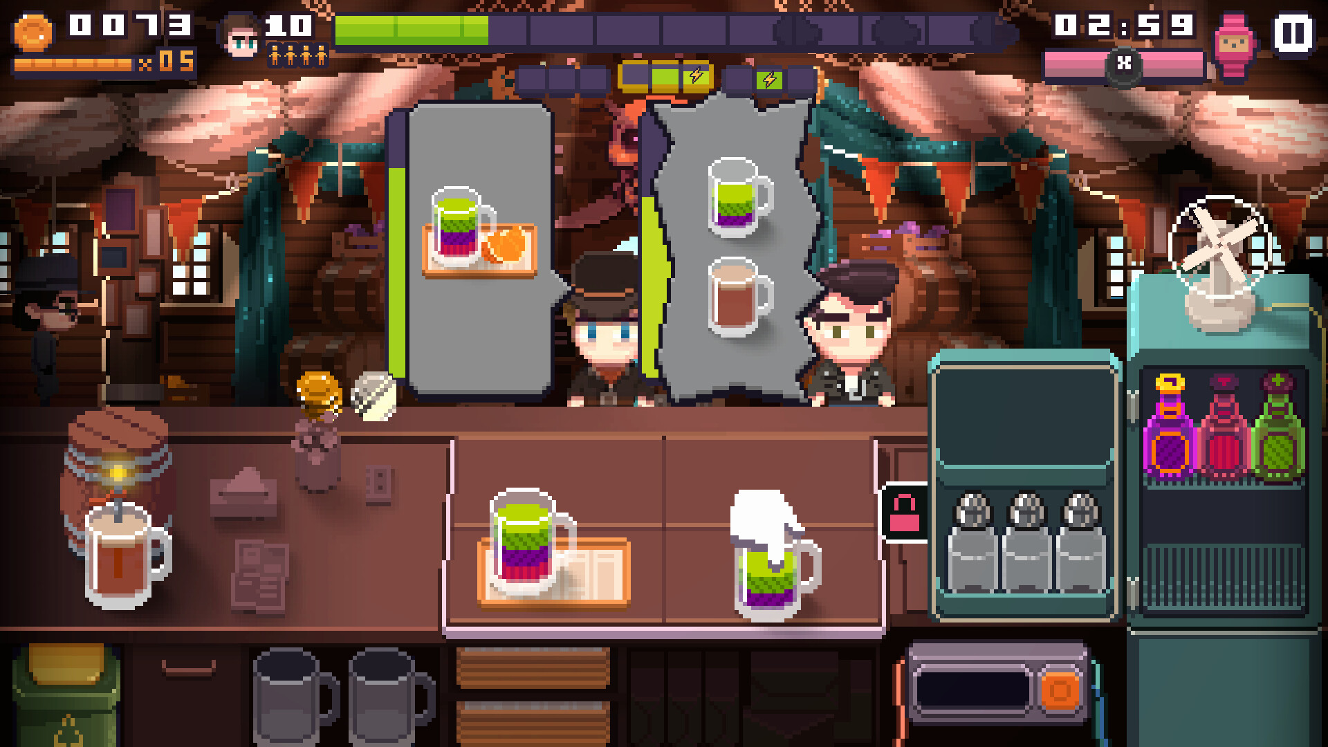 screenshot of Pixel Cafe 11