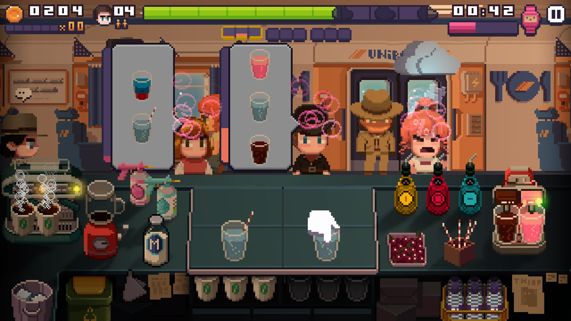 screenshot of Pixel Cafe 10