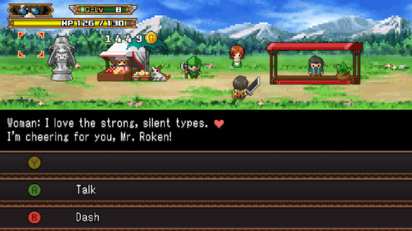 Screenshot z Half Minute Hero: The Second Coming