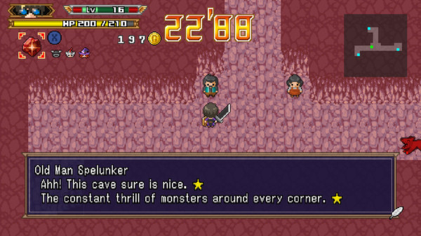 Screenshot z Half Minute Hero: The Second Coming