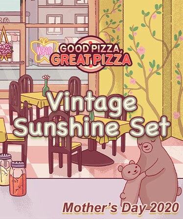 Good Pizza, Great Pizza - Vintage Sunshine Set - Mother's Day 2020