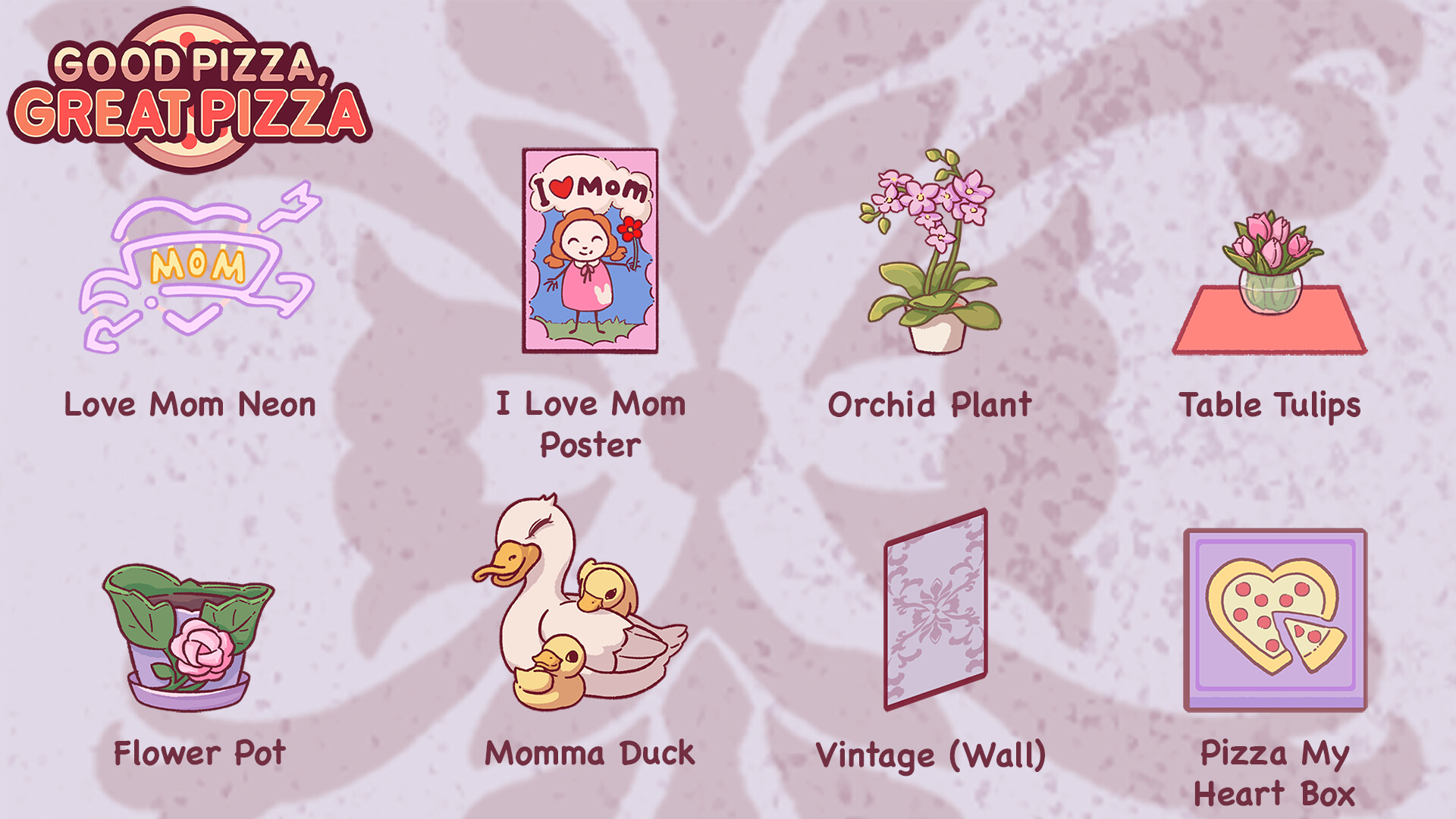 Good Pizza, Great Pizza - Orchid Dreams Set - Mother's Day 2021 Featured Screenshot #1