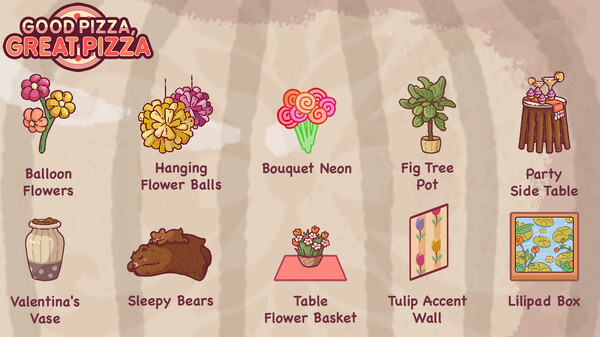 Good Pizza, Great Pizza - Floral Nostalgia Set - Mother's Day 2022