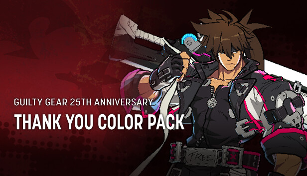 Steam：GGST ギルティギア25周年記念 Thank You カラー