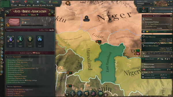 Victoria 3: Sphere of Influence