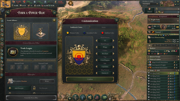 Victoria 3: Sphere of Influence screenshot