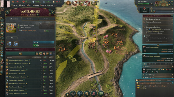 Victoria 3: Sphere of Influence screenshot