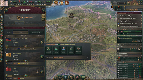 Victoria 3: Sphere of Influence screenshot