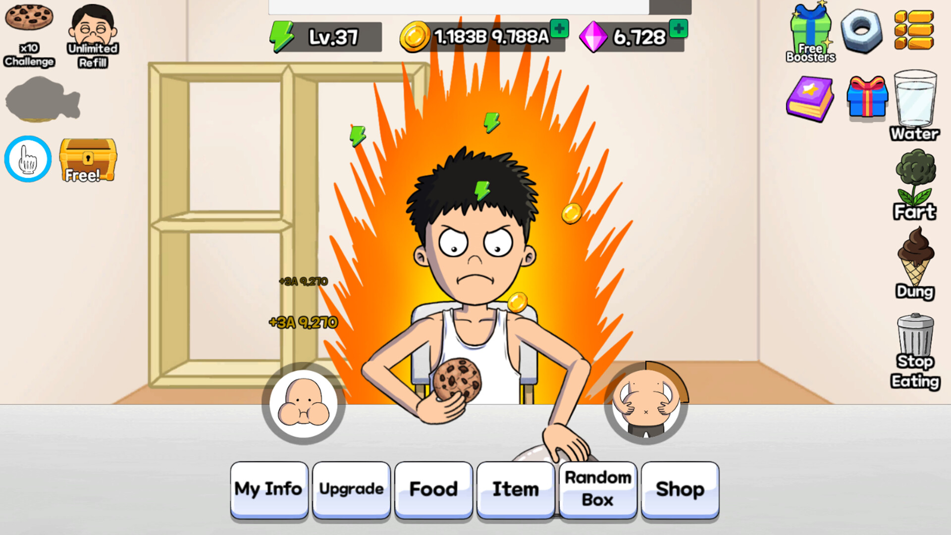 Food Fighter Clicker Games Featured Screenshot #1