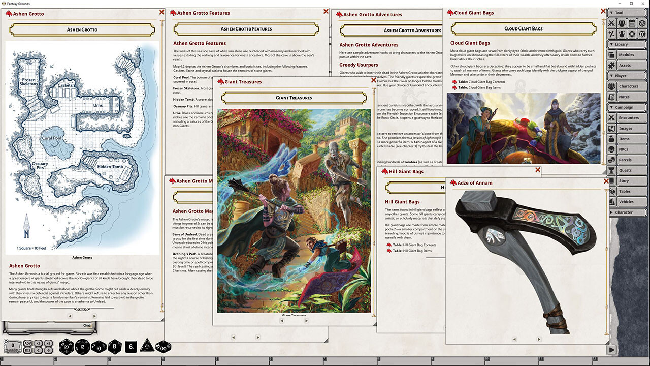 Fantasy Grounds - D&D Bigby Presents Glory of the Giants Featured Screenshot #1