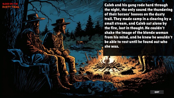 Blood On The Dusty Trail.