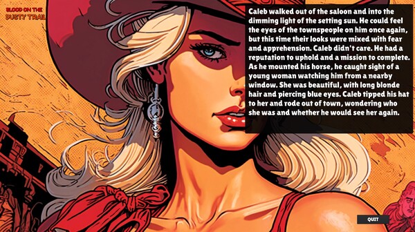 Blood On The Dusty Trail.