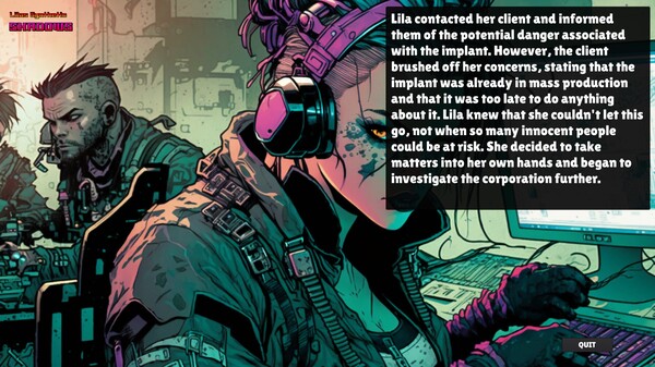 Lila's Synthetic Shadows.