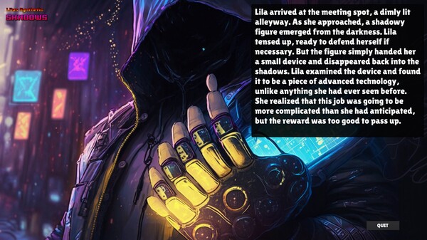 Lila's Synthetic Shadows.