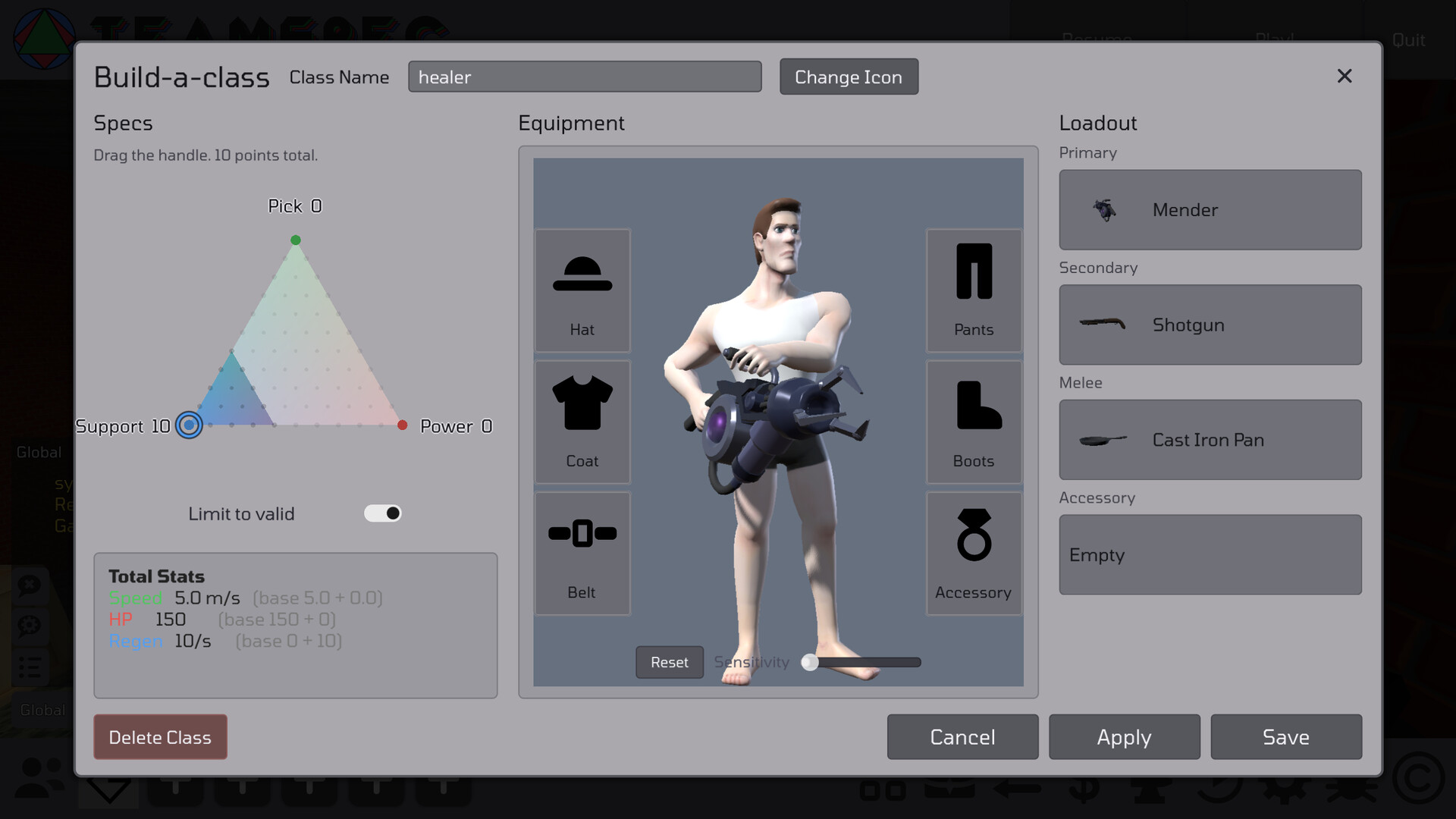 TeamSpec screenshot #2