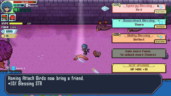 Screenshot z Rogue Labyrinth