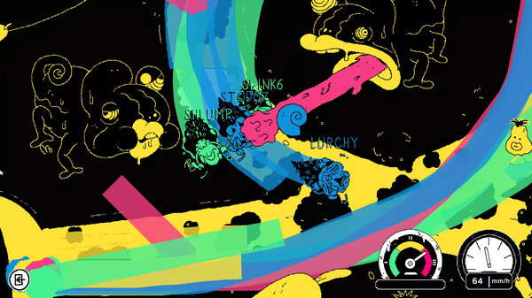 Screenshot of Caracoles gameplay showing in-action mechanics