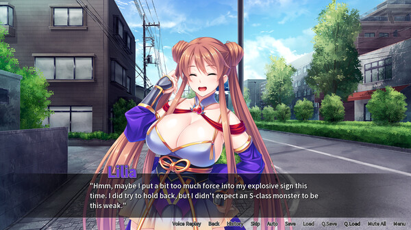 Screenshot z Oppai Samurai: Knocked up by a No Name Novice