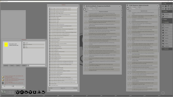 Fantasy Grounds - GM's Miscellany: Urban Dressing (System Neutral Edition)