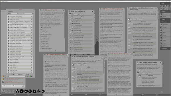 Fantasy Grounds - GM's Miscellany: Urban Dressing (System Neutral Edition)