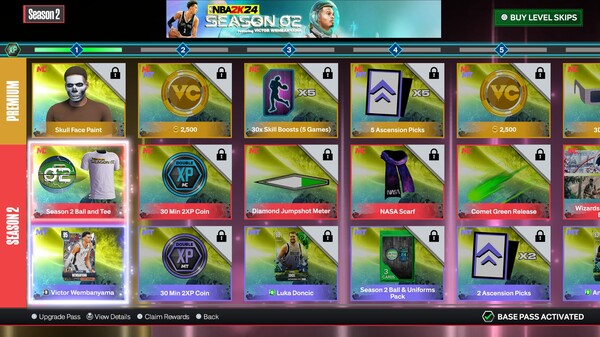 NBA 2K24 Hall of Fame Pass: Season 2