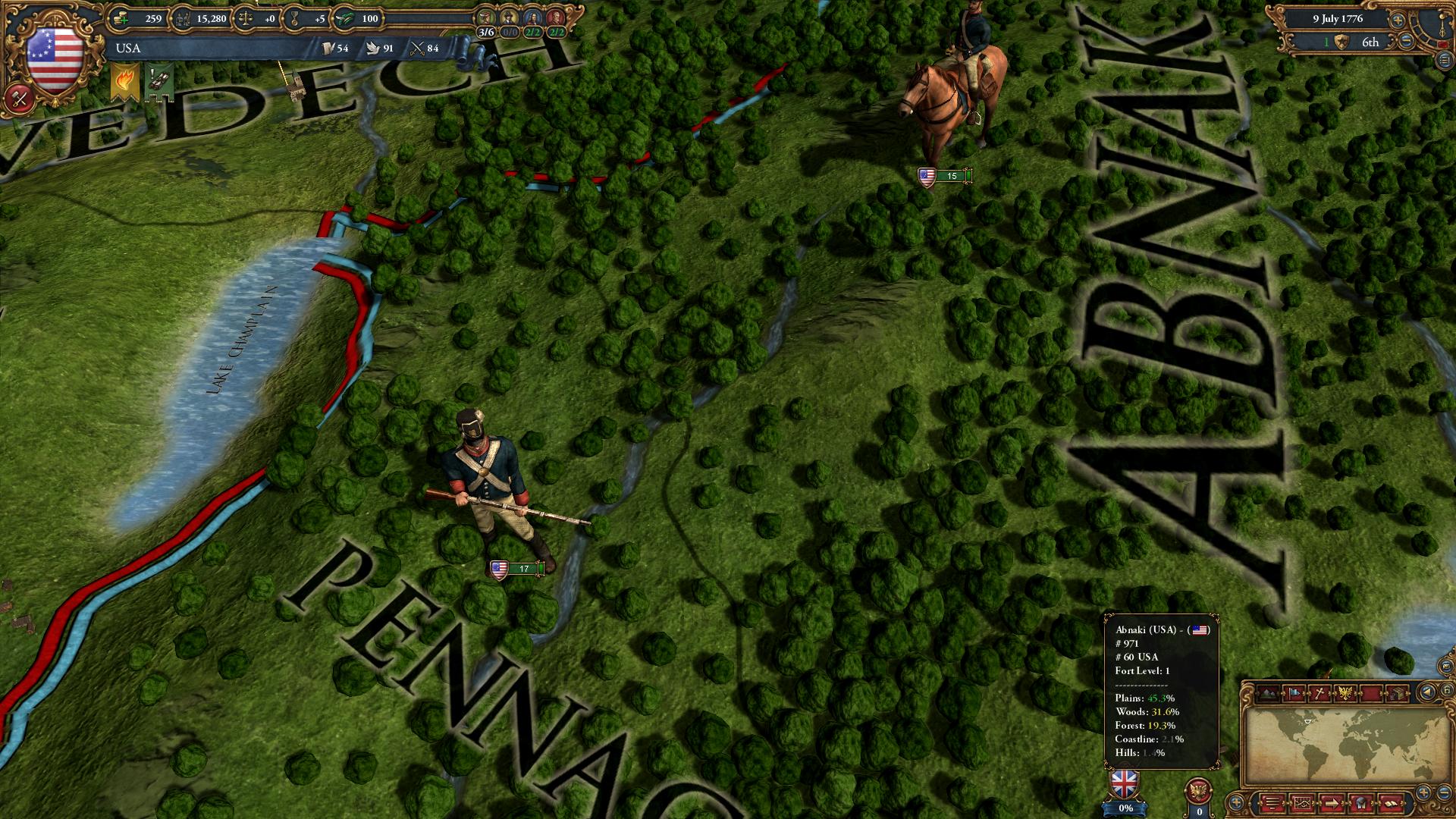 Europa Universalis IV: American Dream Featured Screenshot #1