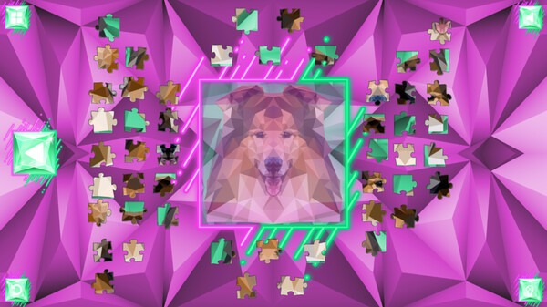 Poly Jigsaw: Dogs