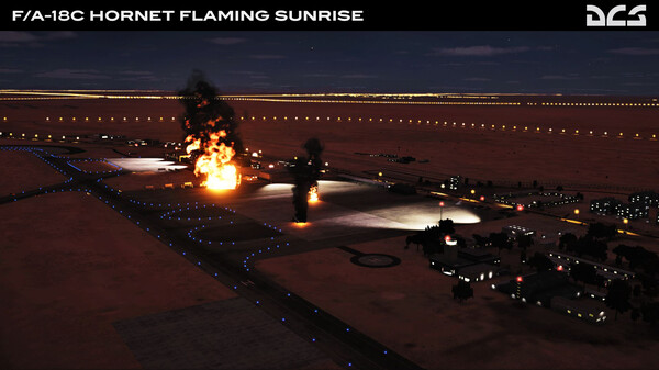 DCS: F/A-18C Flaming Sunrise Campaign by Sandman Simulations