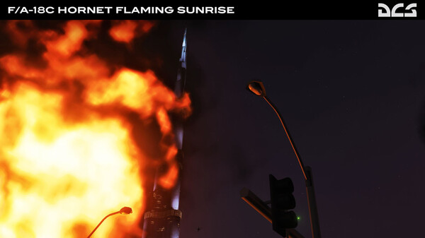 DCS: F/A-18C Flaming Sunrise Campaign by Sandman Simulations