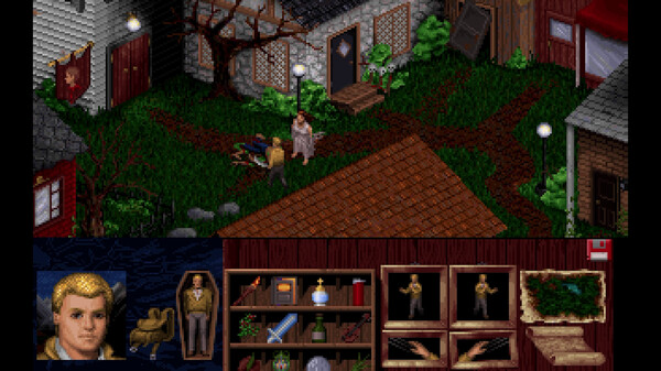 Screenshot z Veil of Darkness