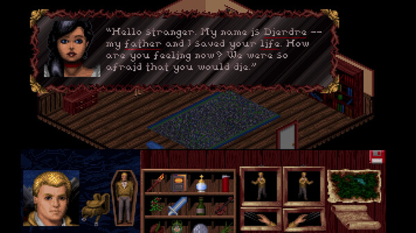 Screenshot z Veil of Darkness