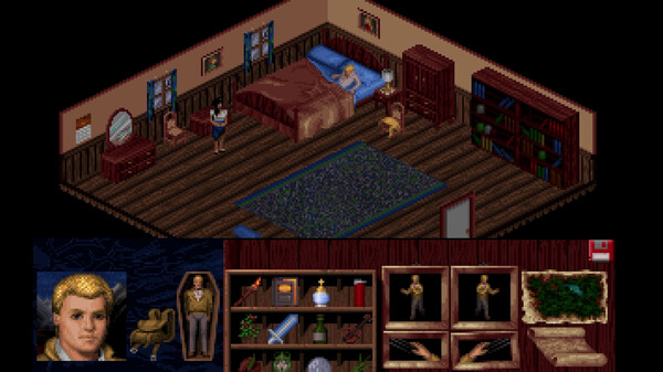 Screenshot z Veil of Darkness