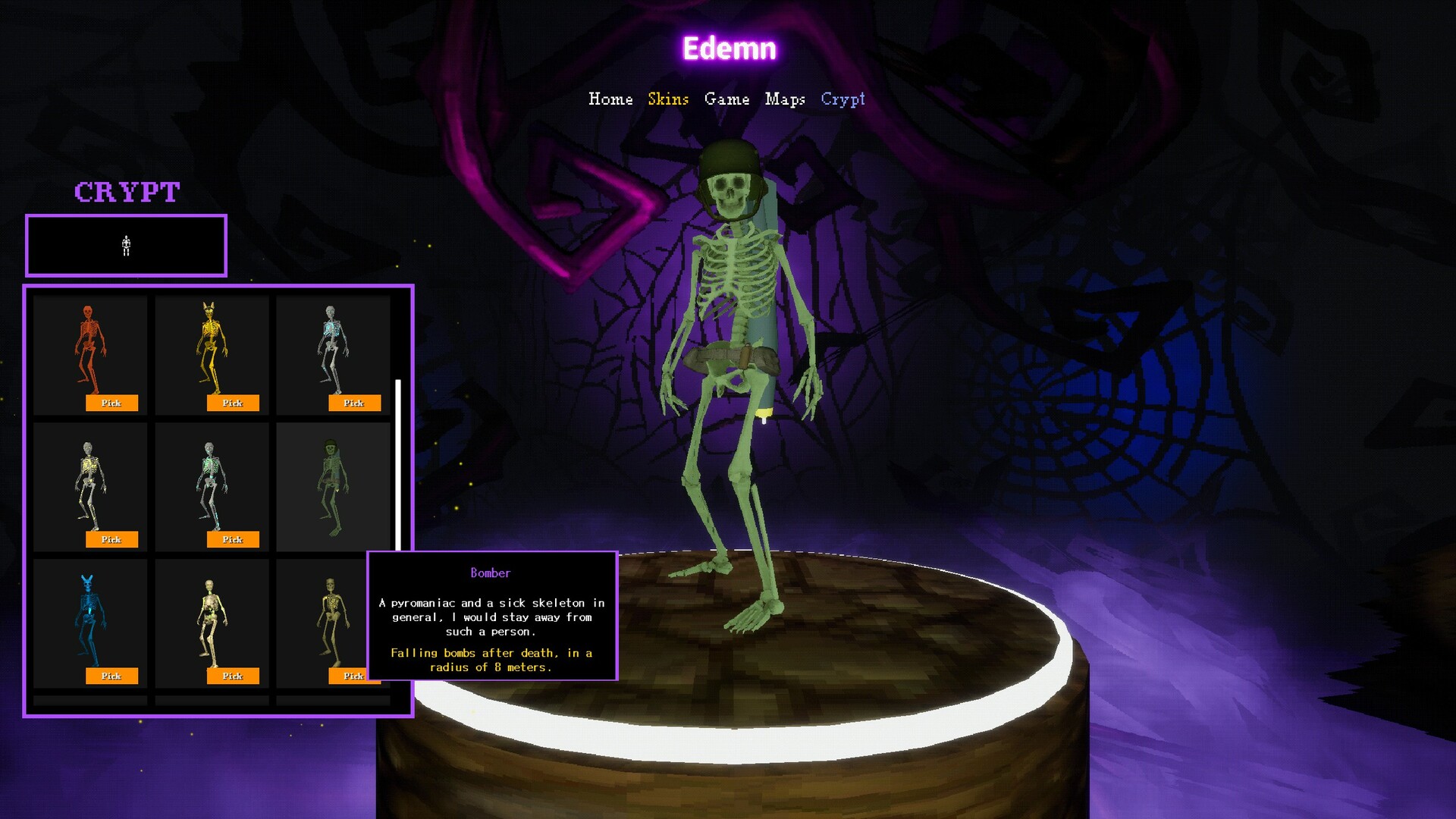 Edemn - Bomber Skeleton Featured Screenshot #1