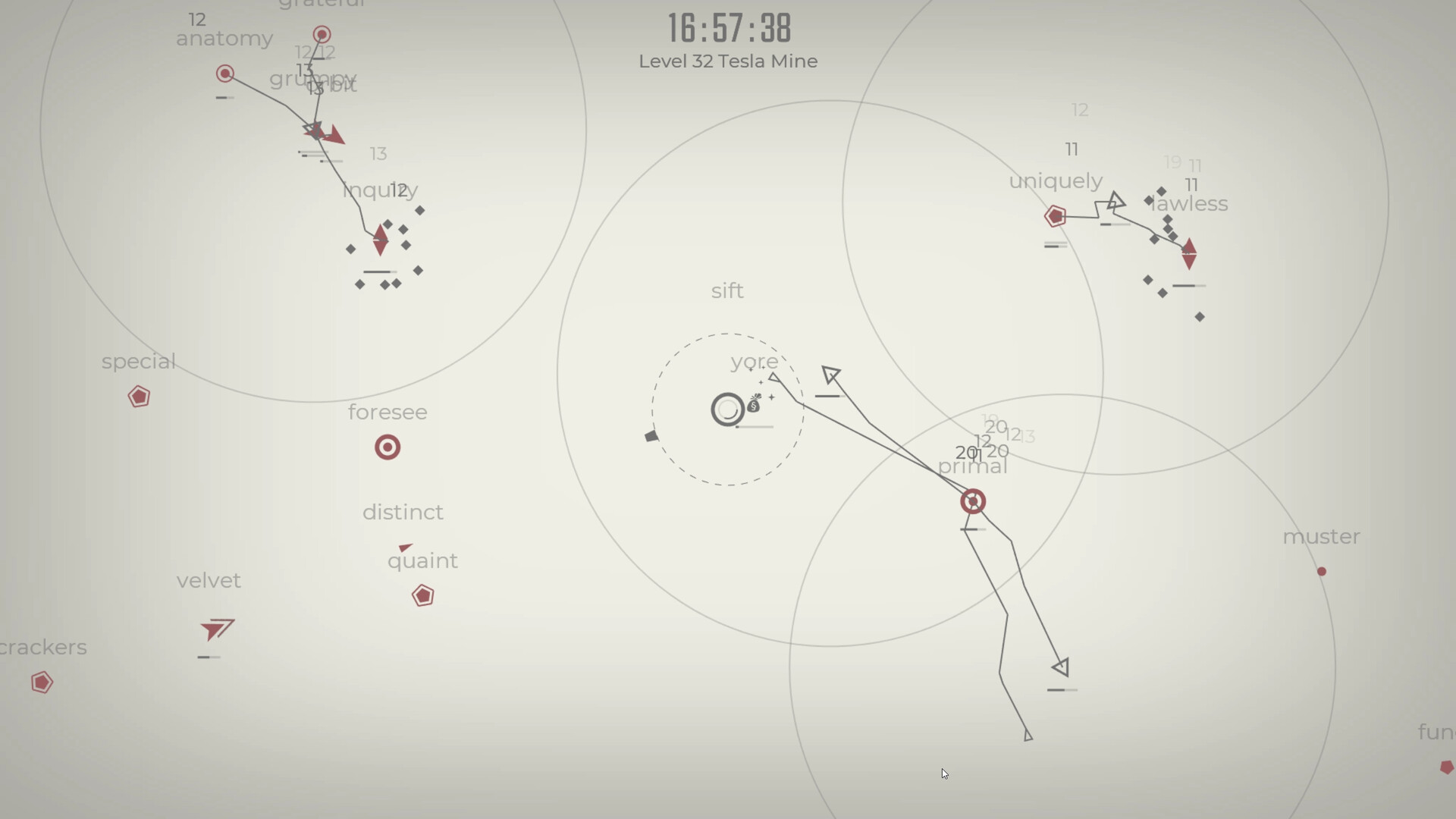 Glyphica: Typing Survival Demo Featured Screenshot #1