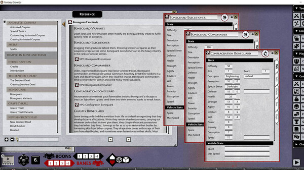 Fantasy Grounds - Shadow of the Demon Lord Monstrous Pack 1 - The Undead